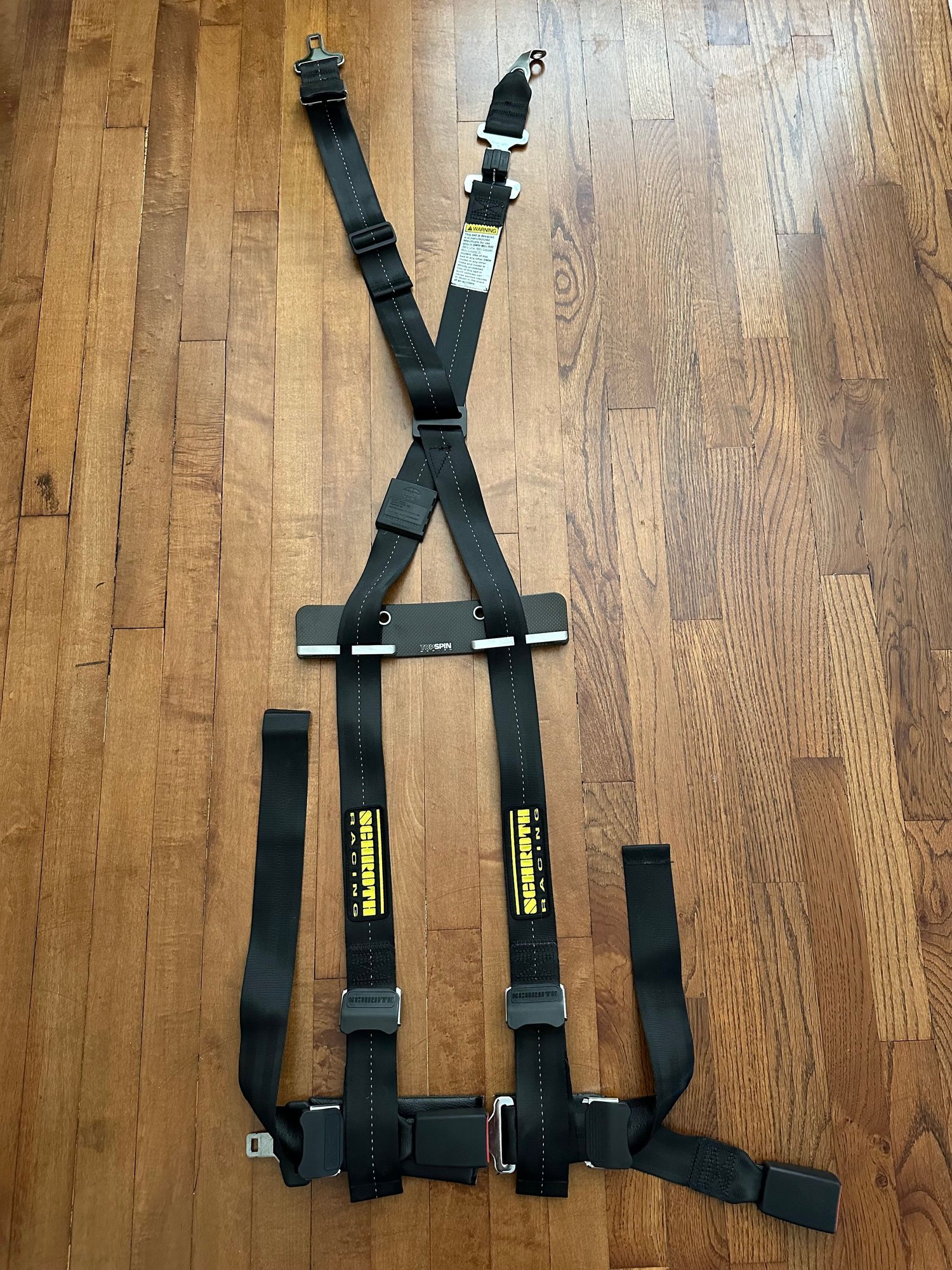 Interior/Upholstery - Schroth Racing Rallye 4 Point Quick Fit Racing Harness w/ Top Spin Design CF Holster - Used - 2001 to 2006 Mini R53: "Mk I" Mini Cooper S - 2001 to 2006 Mini R50: "Mk I" Mini One & Cooper - La Habra, CA 90631, United States