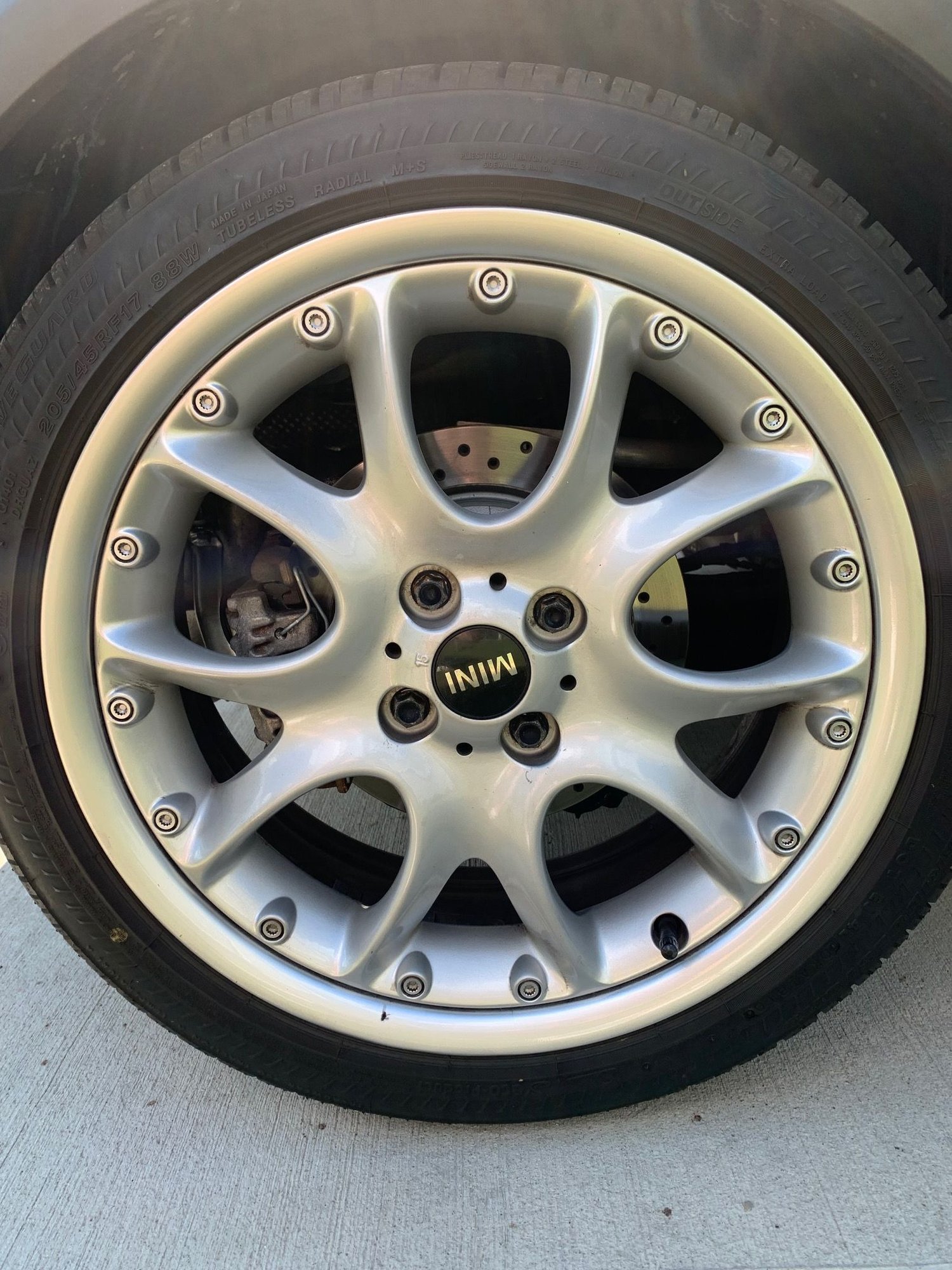 Wheels and Tires/Axles - Set of Mini cooper OEM 2-piece Web Spoke R98 wheels for sale - Used - 2006 to 2013 Mini All Models - Indianapolis, IN 46240, United States