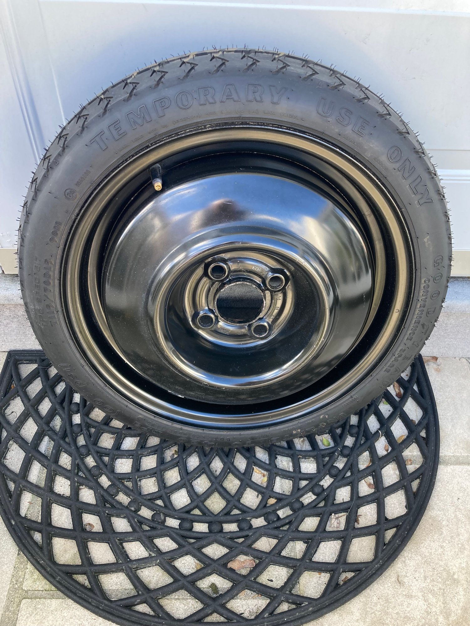 Wheels and Tires/Axles - R50/52/53 15” compact spare tire - Used - 2002 to 2008 Mini R53: "Mk I" Mini Cooper S - Brockton, MA 02302, United States