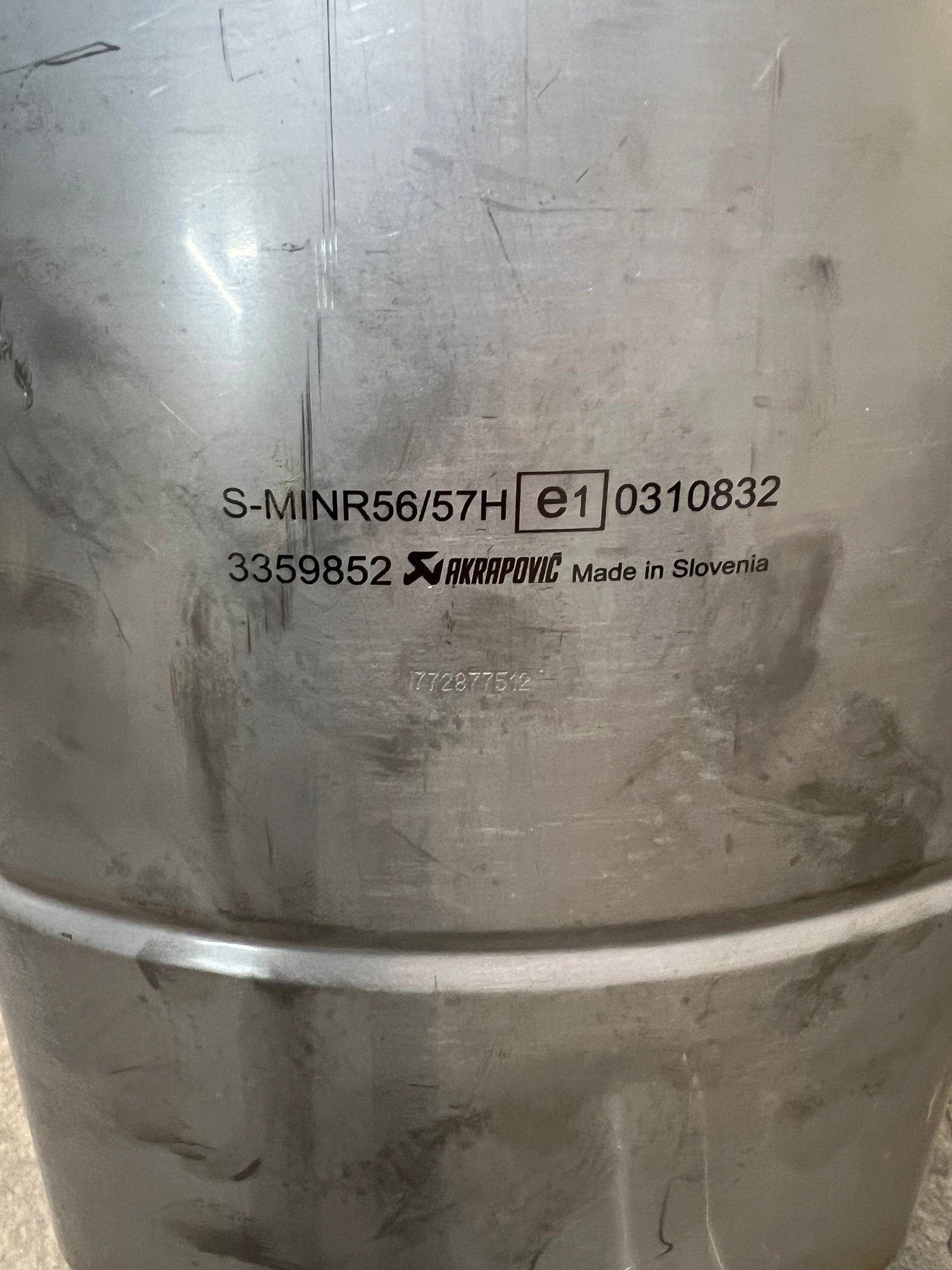Engine - Exhaust - R56 Akrapovic Cat Back Exhaust - Used - 2007 to 2013 Mini R56: "Mk II" Mini Hatch/Hardtop range - Atlanta, GA 30317, United States