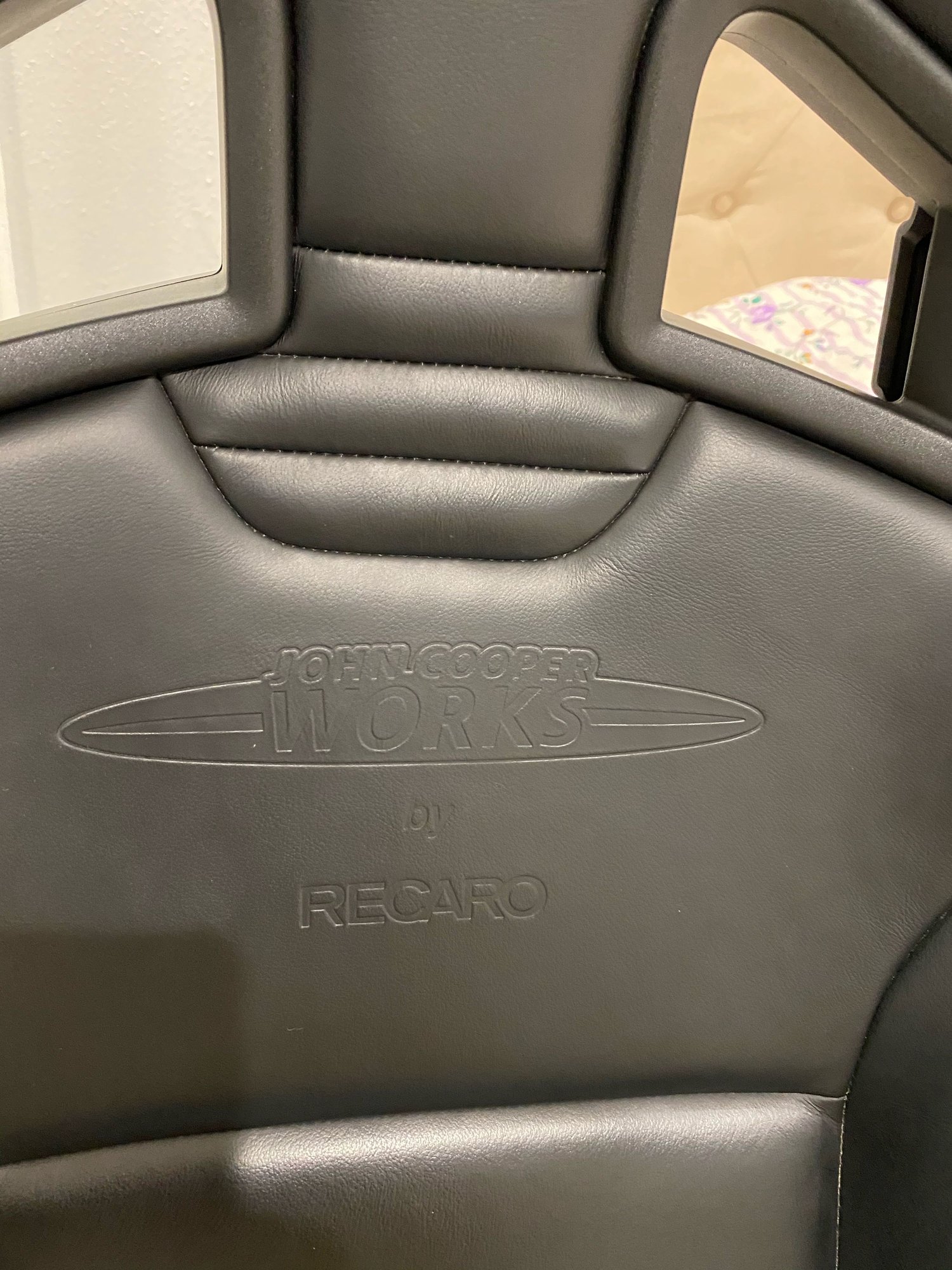 Interior/Upholstery - Recaro JCW OEM R56 Leather Seats - Excellent Condition - Used - 2008 to 2013 Mini All Models - Brea, CA 92821, United States