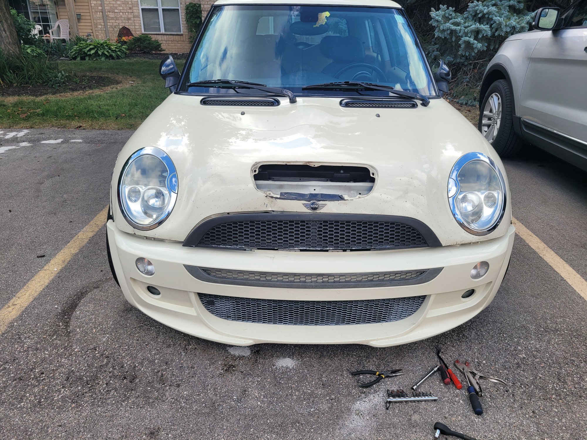 Lights - 2004 r53 HID headlights ( with washers ) - Used - 0  All Models - Oakcreek, WI 53154, United States
