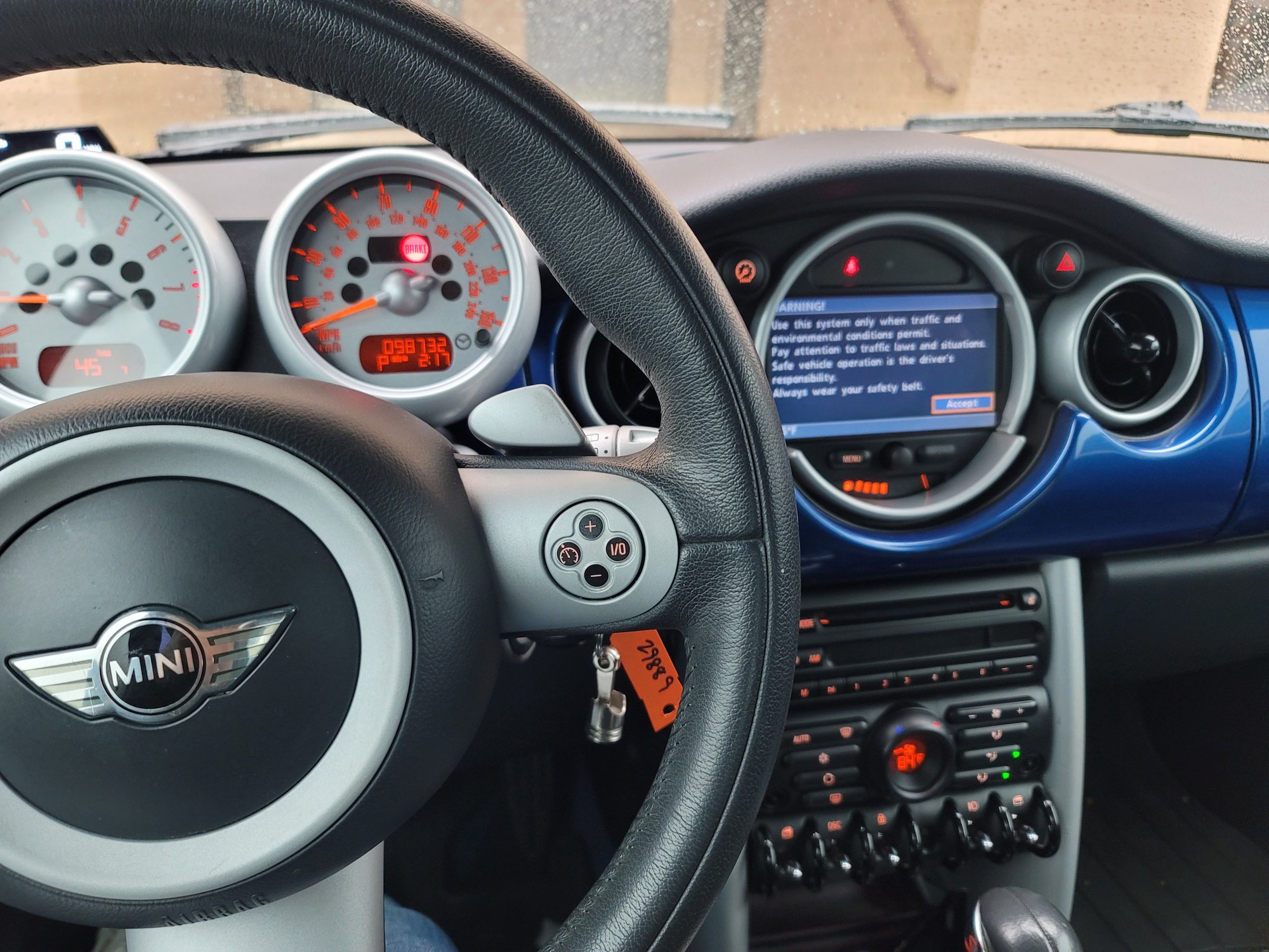 2005 Mini R53: "Mk I" Mini Cooper S - 2005 Cooper S R53 Hyper Blue Metallic with 99K Miles Automatic w/paddles, Aero Kit - Used - VIN WMWRE33535TG98854 - 98,700 Miles - 4 cyl - 2WD - Automatic - Hatchback - Blue - Clifton, VA 20124, United States