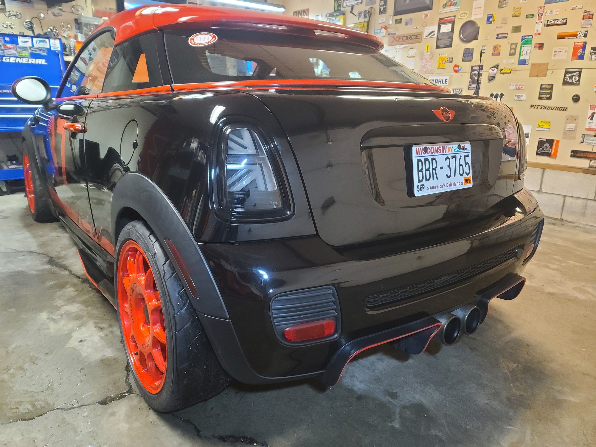 2013 Mini R58: Coupe - HEAVILY MODIFIED R58 w.t.t for F56 JCW - Used - VIN Wmwsx9c5od655194 - 150,000 Miles - 4 cyl - 2WD - Manual - Coupe - Black - Greenfield, WI 53221, United States