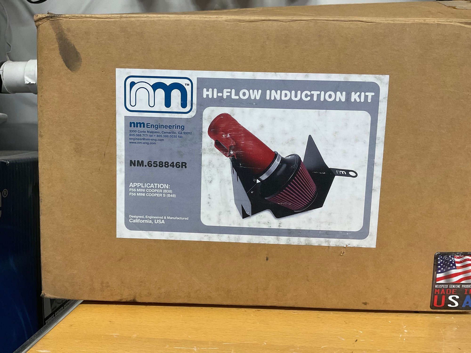 Engine - Intake/Fuel - NM engineering intake - Used - 2014 to 2018 Mini Cooper - Provo, UT 84604, United States