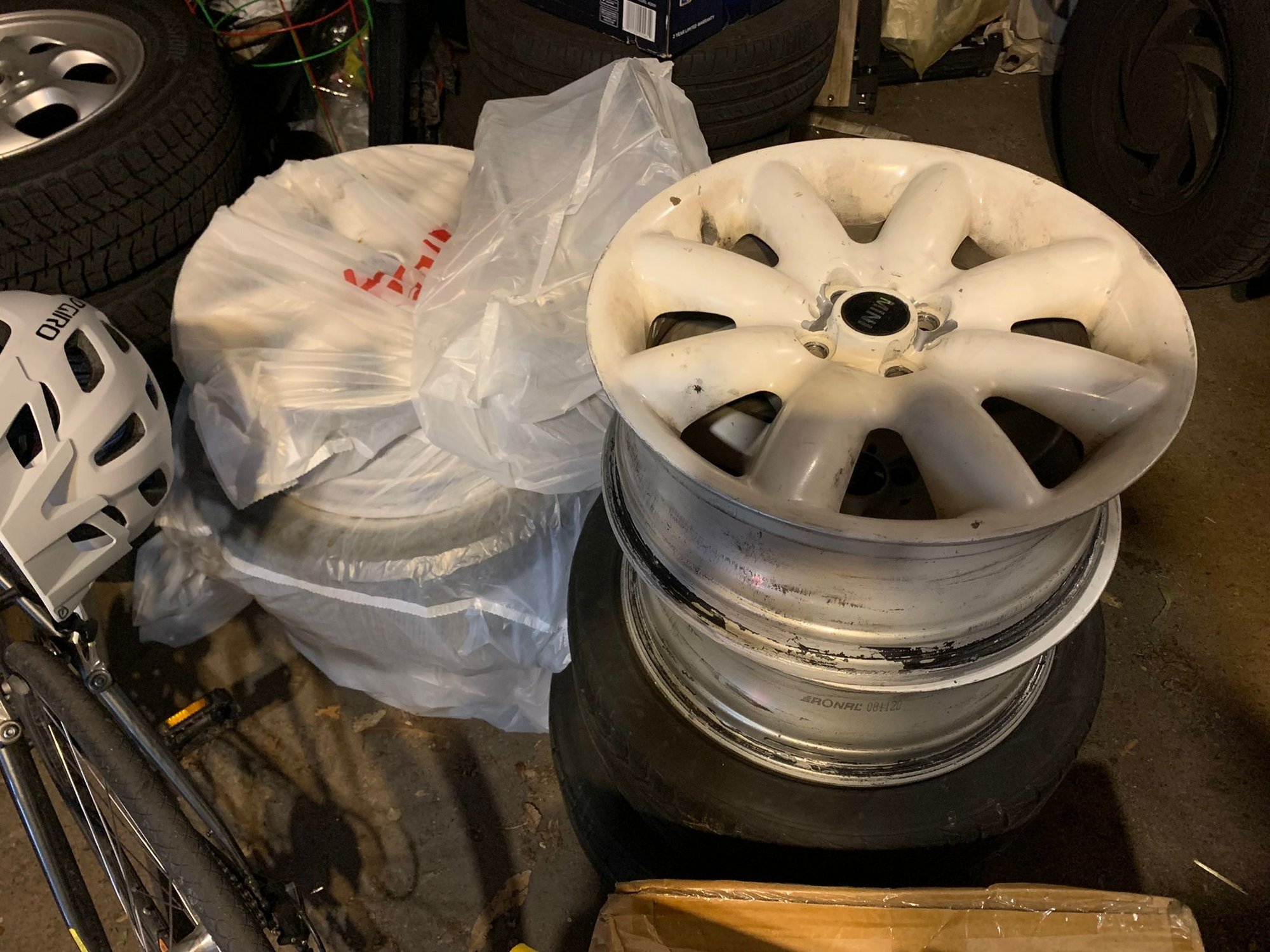 Wheels and Tires/Axles - Eight (8) S-style wheels - 4-lug pattern - Used - 2000 to 2013 Mini Cooper - Minneapolis, MN 55407, United States