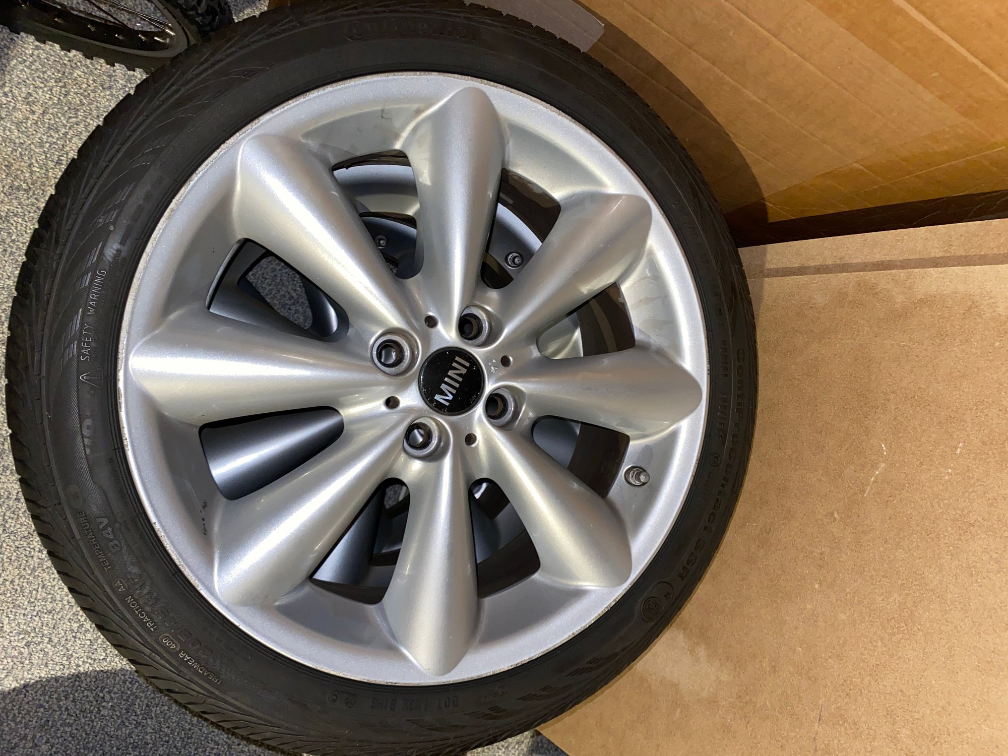 Wheels and Tires/Axles - R56 Mini Cooper S wheels, Tires, and TPMS - Used - 2008 to 2013 Mini Cooper - Bowie, MD 20715, United States