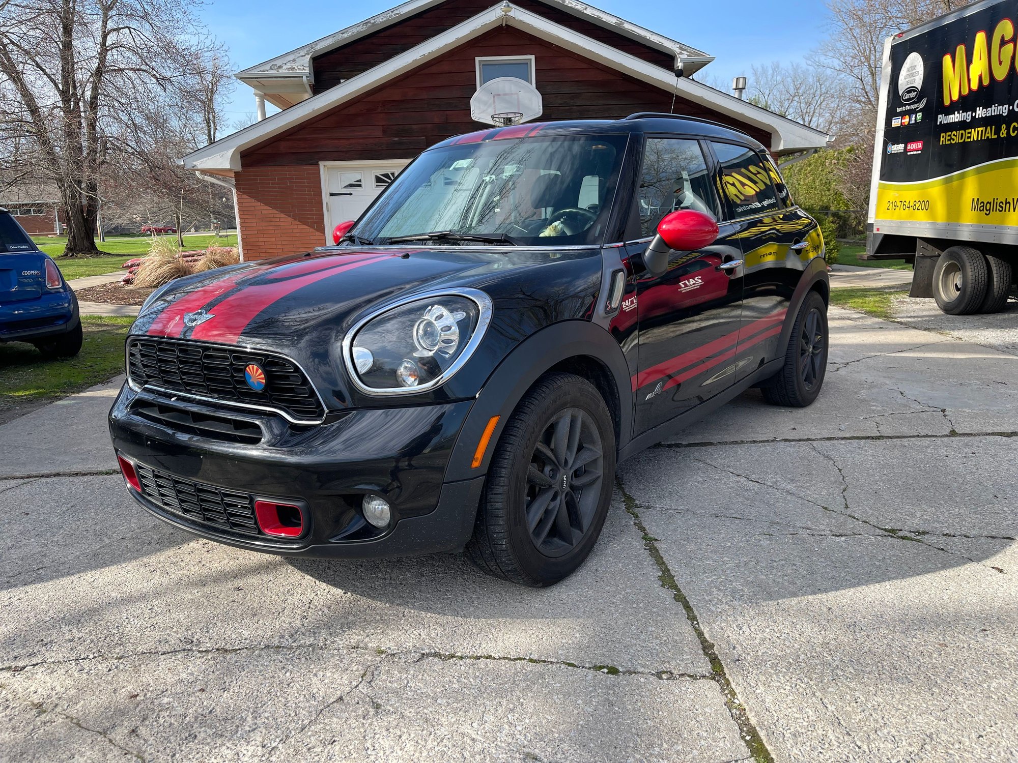 2012 Mini R60: Countryman - For Sale: 2012 Countryman S ALL4 *LOADED* - Used - VIN WMWZC5C53CWL58601 - 119,700 Miles - 4 cyl - AWD - Automatic - Hatchback - Black - Valparaiso, IN 46383, United States