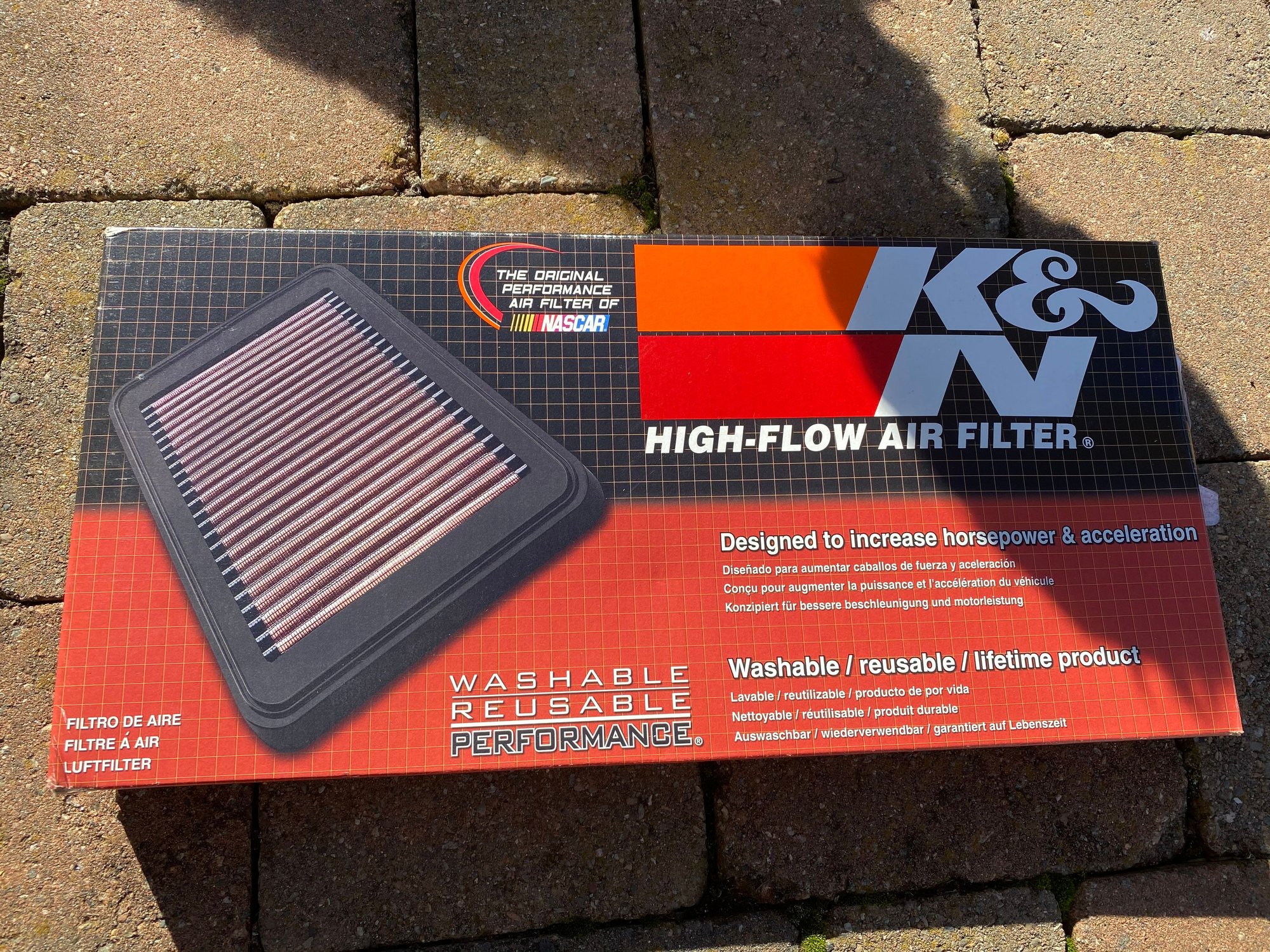 Engine - Intake/Fuel - K&N performance air filter - Used - 2007 to 2013 Mini Cooper - Bethel, CT 06801, United States