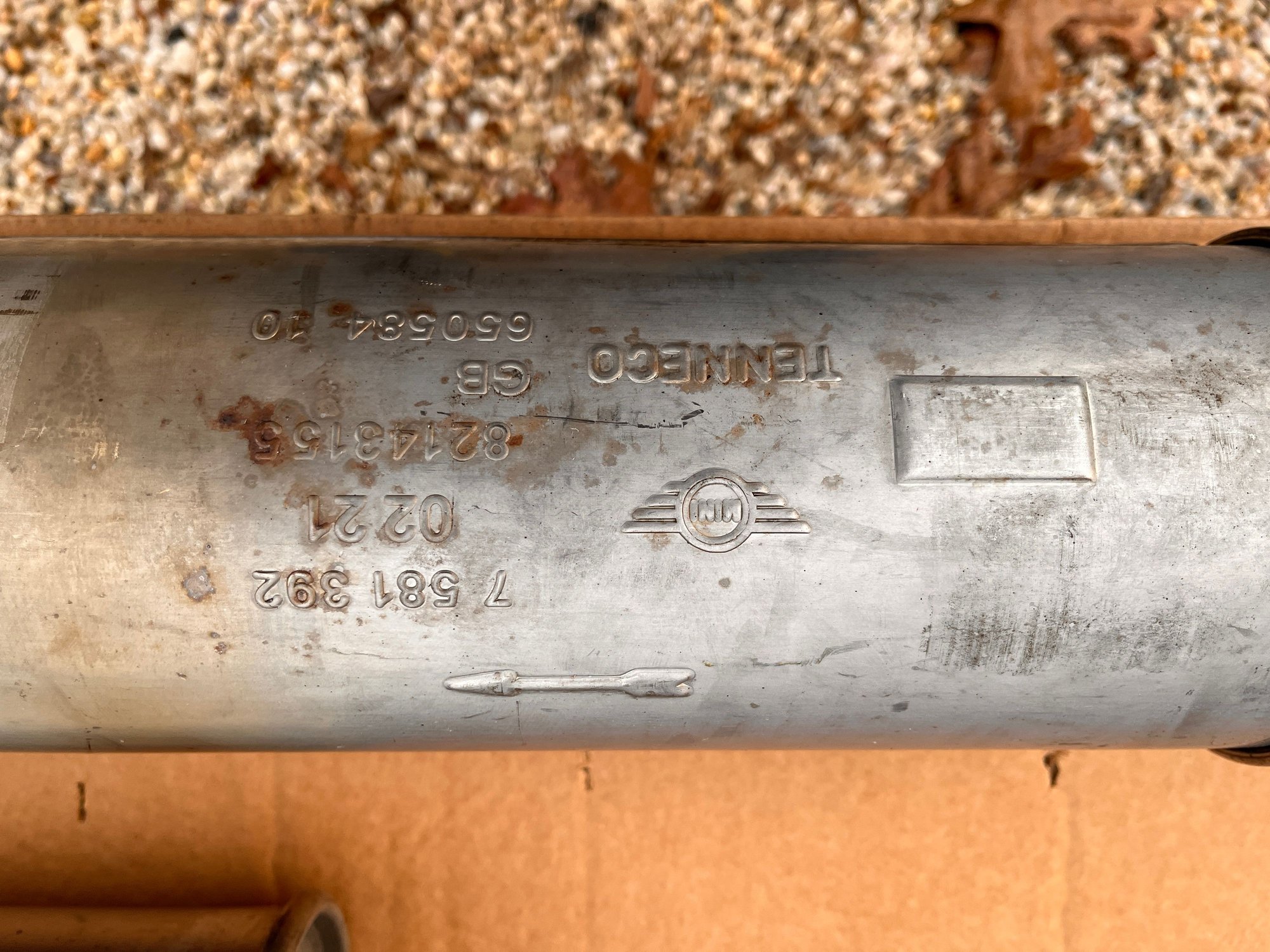 Engine - Exhaust - OEM JCW Exhaust R56 R57 R58 - Used - 2007 to 2013 Mini R56: "Mk II" Mini Hatch/Hardtop range - 2009 to 2015 Mini R57: "Mk II" Mini Convertible - Southampton, NY 11968, United States