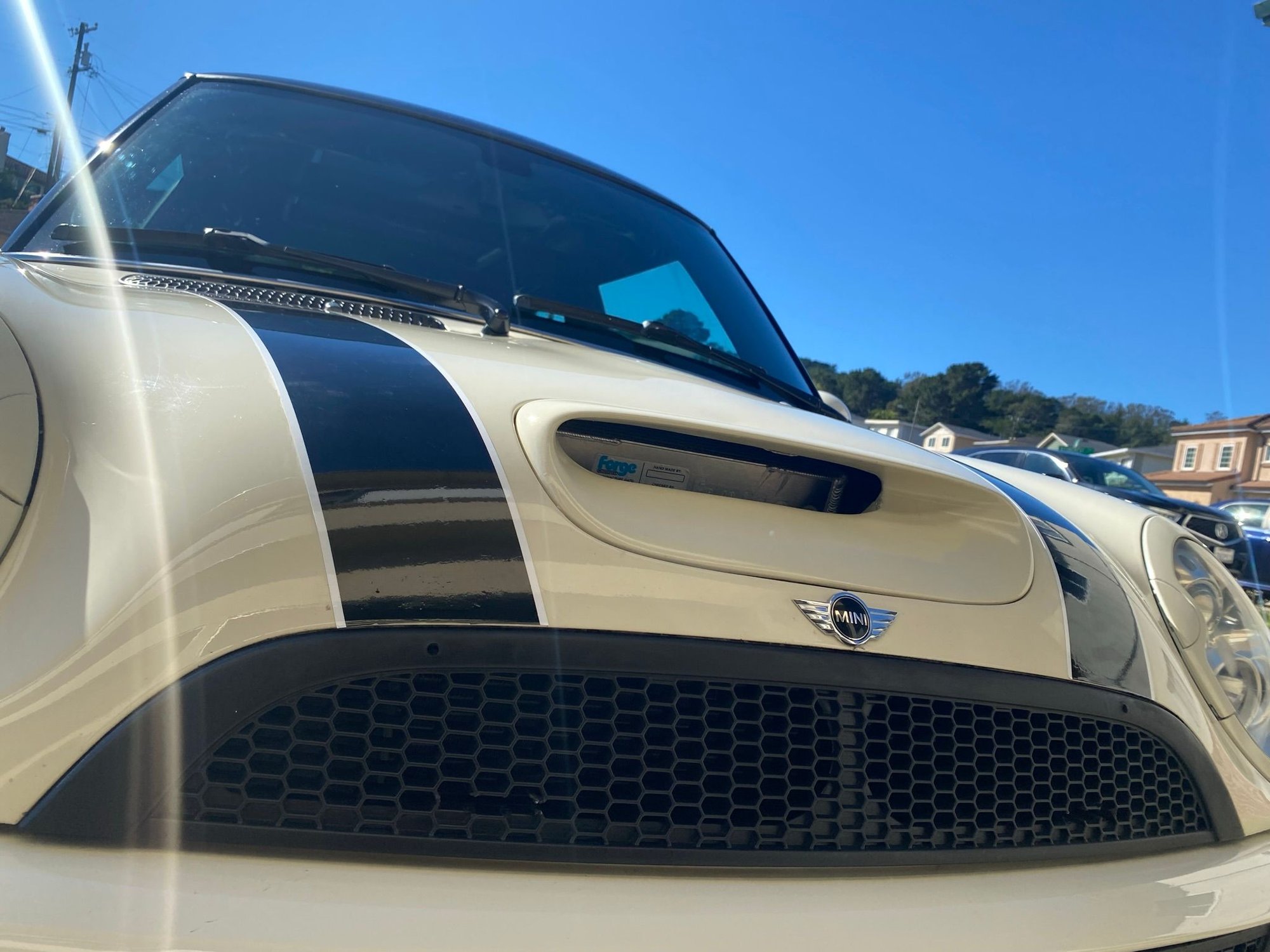 Exterior Body Parts - R53 jcw aero TOP grill - Used - 0  All Models - South San Francisco, CA 94080, United States