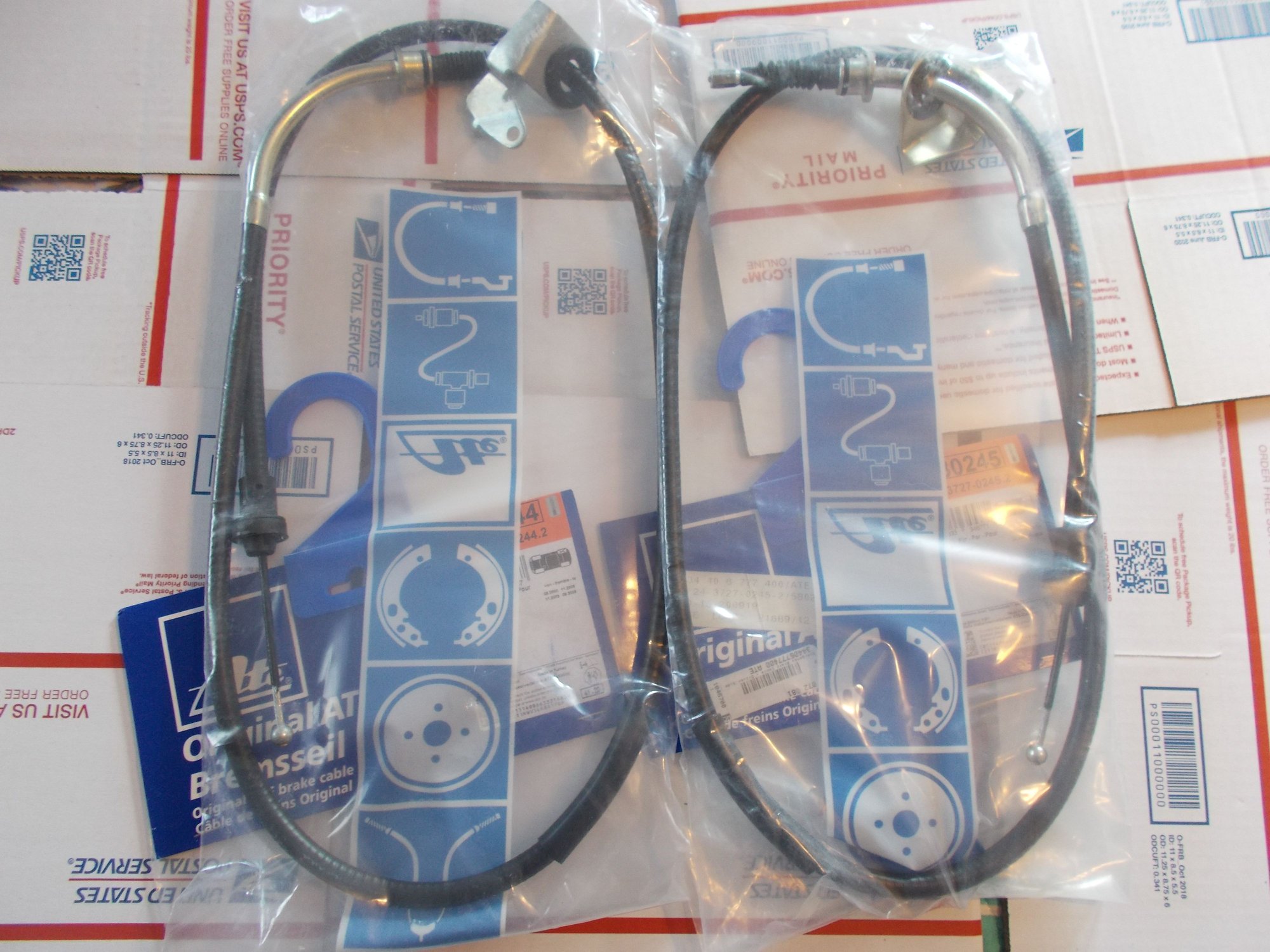 Brakes - 2002-2006 MINI Cooper Parking Brake Cables. ATE Brand. - New - 0  All Models - Bryan, OH 43506, United States
