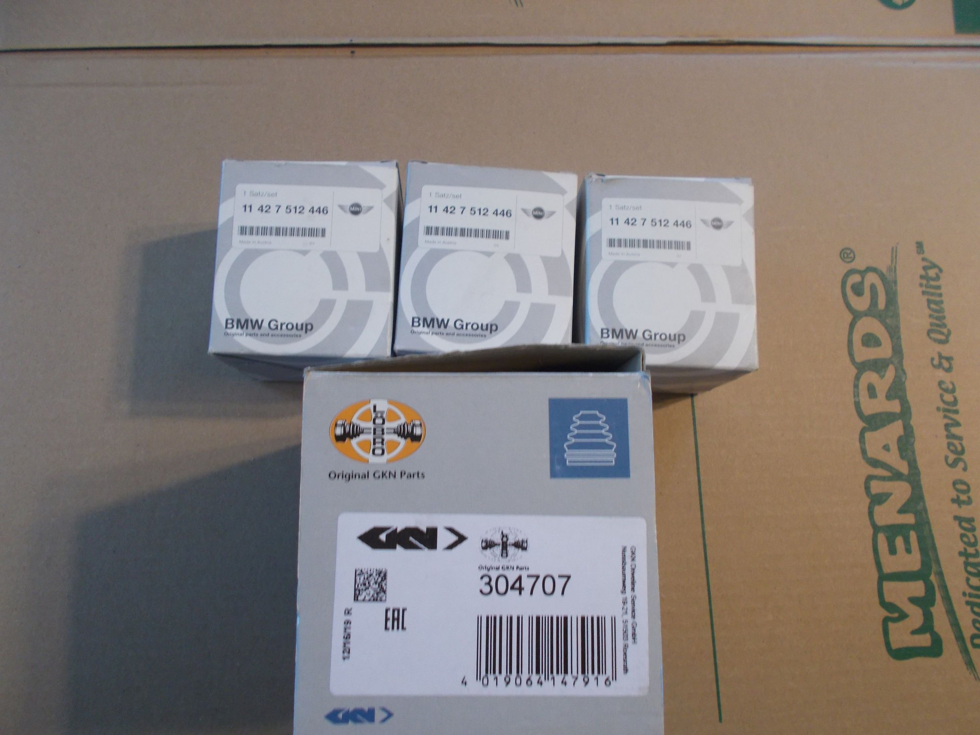 Drivetrain - 2002-2006 BMW/MINI Oil Filters. Lobro Outer Rubber Driveshaft Boot. All New. - New - 2002 to 2006 Mini R50: "Mk I" Mini One & Cooper - Bryan, OH 43506, United States