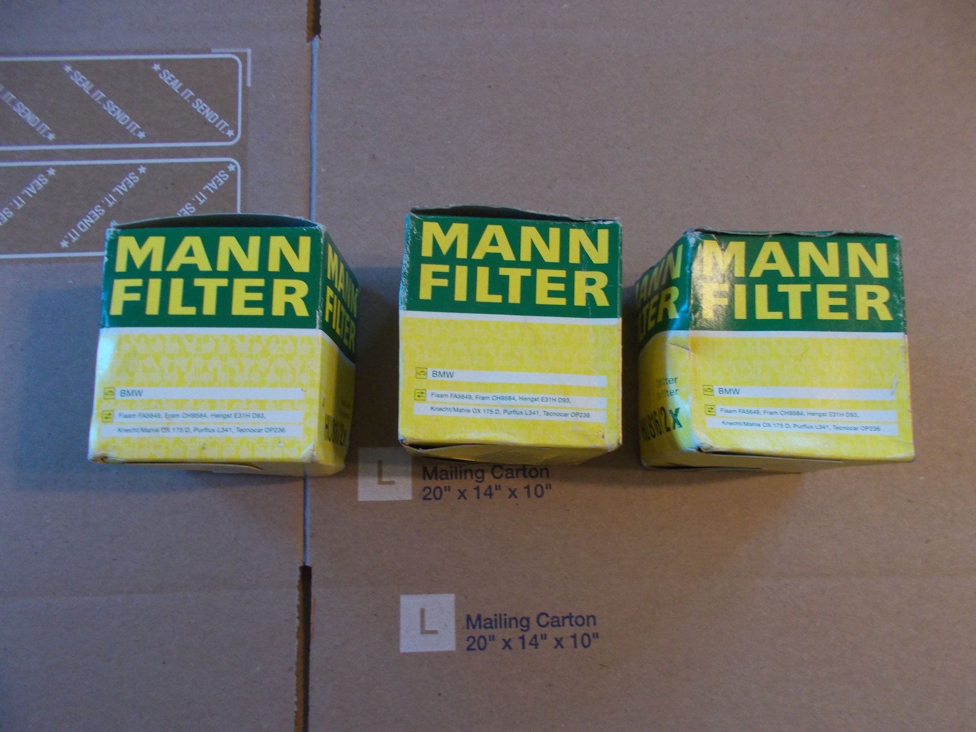 Miscellaneous - 3 New Mann Hu816/2X Oil Filters. - New - 2002 to 2006 Mini R50: "Mk I" Mini One & Cooper - 2005 to 2008 Mini R52: "Mk I" Mini Convertible - 2002 to 2006 Mini R53: "Mk I" Mini Cooper S - Bryan, OH 43506, United States