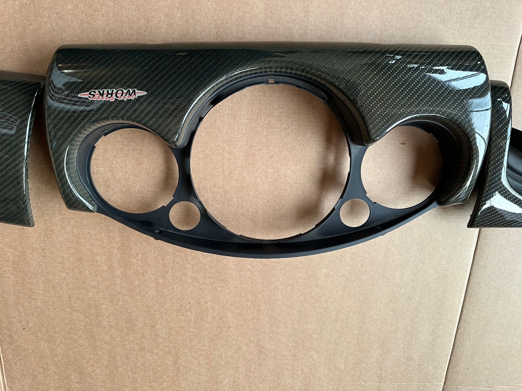 Interior/Upholstery - R53 JCW Carbon Fiber complete 3 piece dash and Downtubes - Used - 2005 to 2006 Mini R53: "Mk I" Mini Cooper S - Montreal, QC H3H2J2, Canada