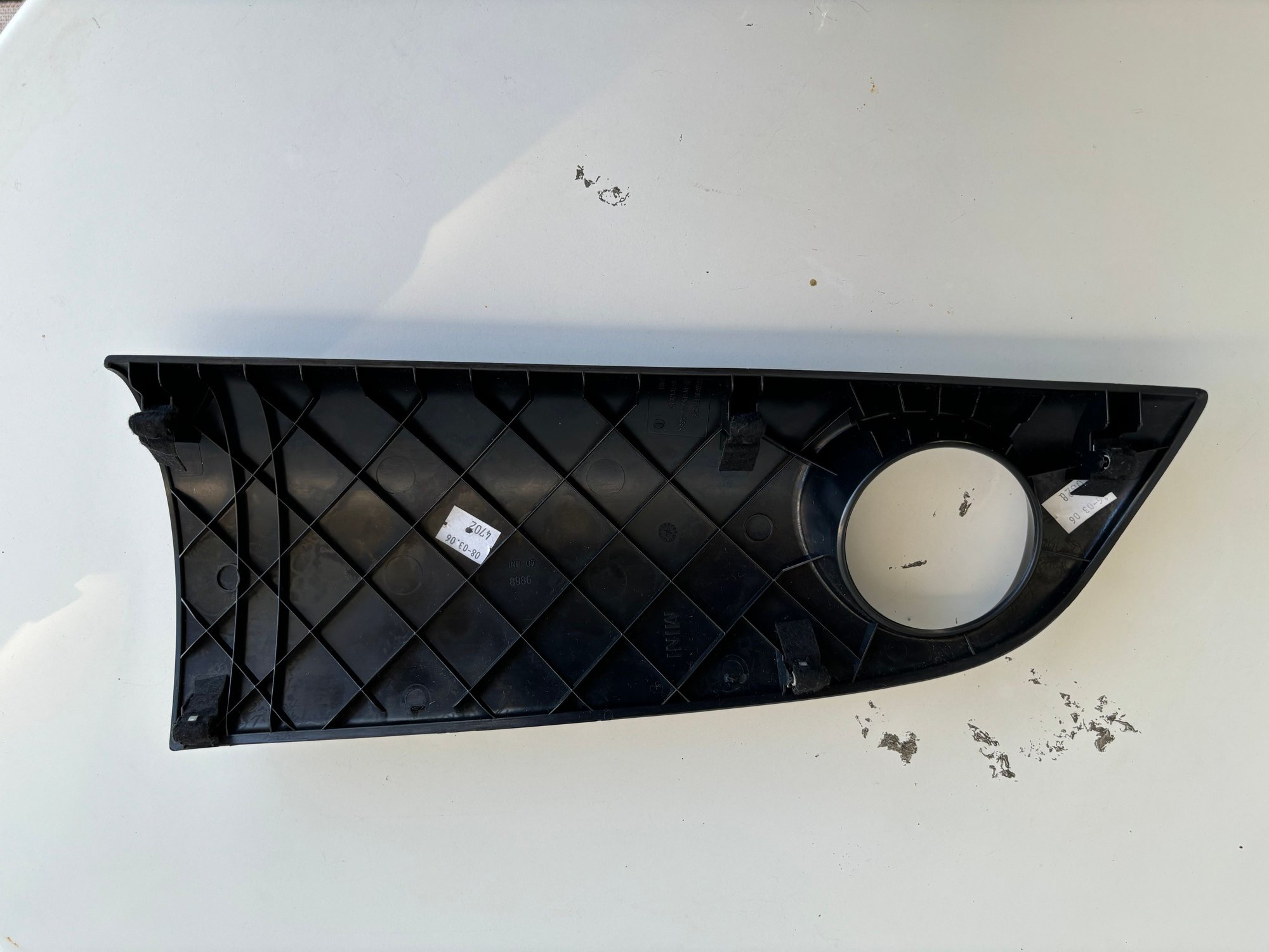 Interior/Upholstery - Genuine MINI Interior Trim Kit Piano Black SEVEN 3-Piece Dash - Used - 2004 to 2008 Mini Cooper - Cedar Park, TX 78641, United States