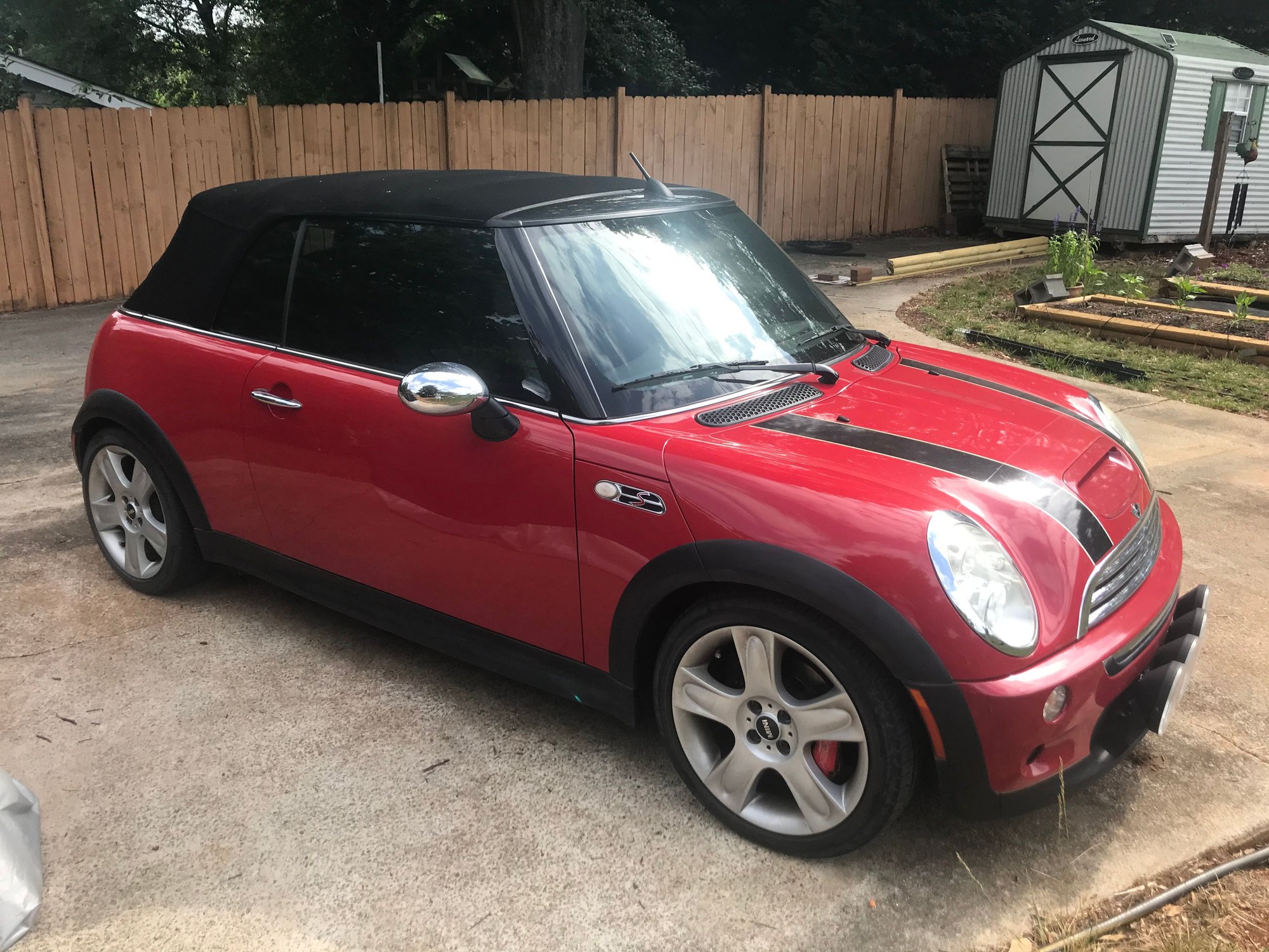 2007 Mini R52: "Mk I" Mini Convertible - 2007 Mini Cooper S Convertible R52 in South Carolina ~ $8000 - Used - VIN WMWRH33597TL94466 - 93,100 Miles - 4 cyl - 2WD - Automatic - Convertible - Red - Greenville, SC 29609, United States