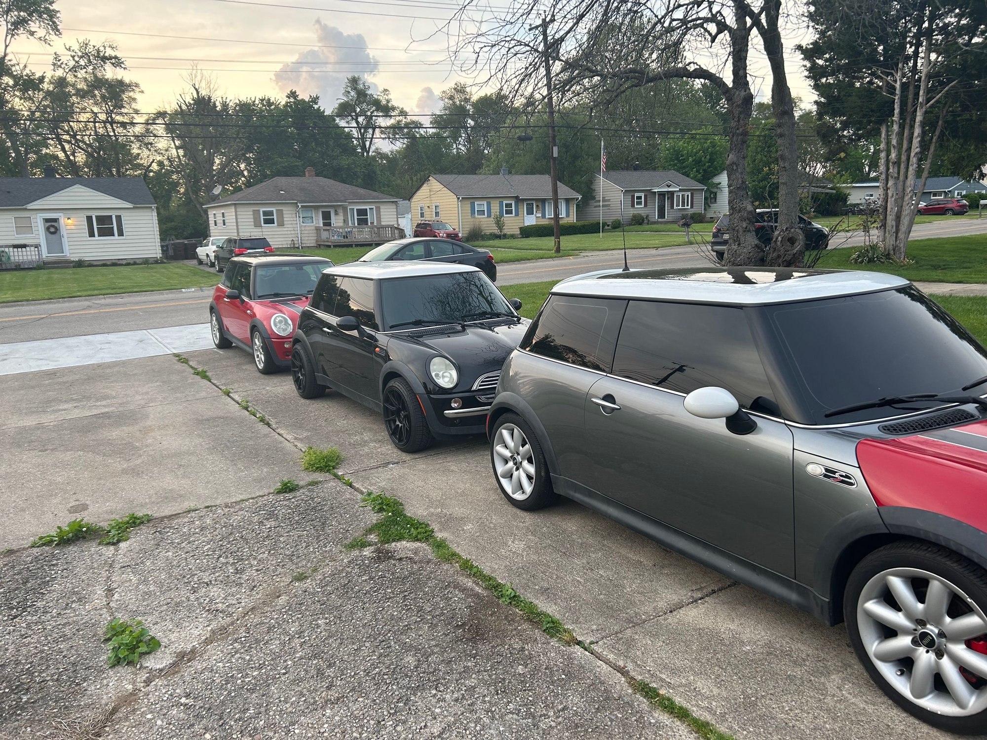 Made the donor car drive and bought another R 53 to drive while doing the swap