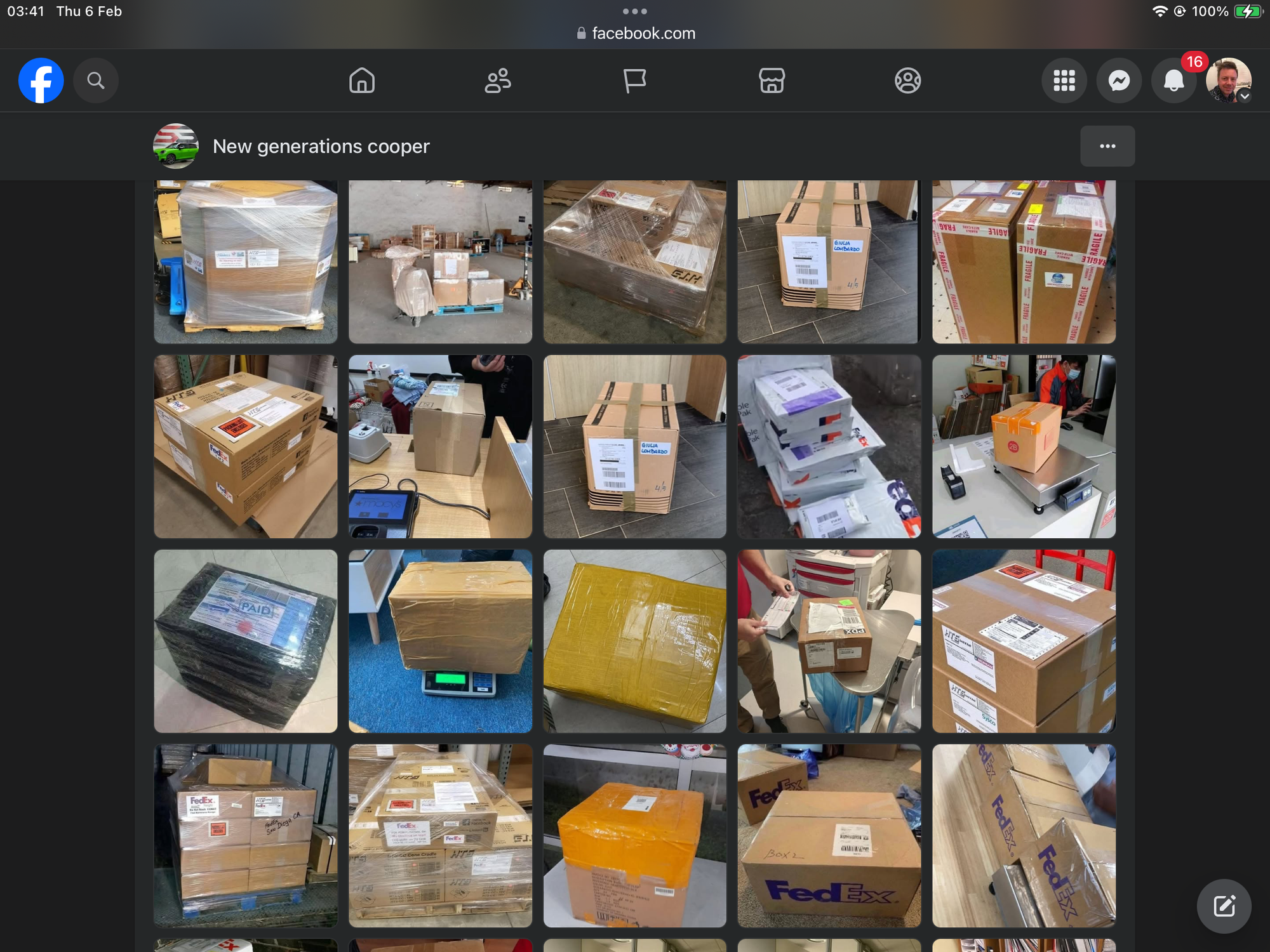 lol not 2 parcels look the same…