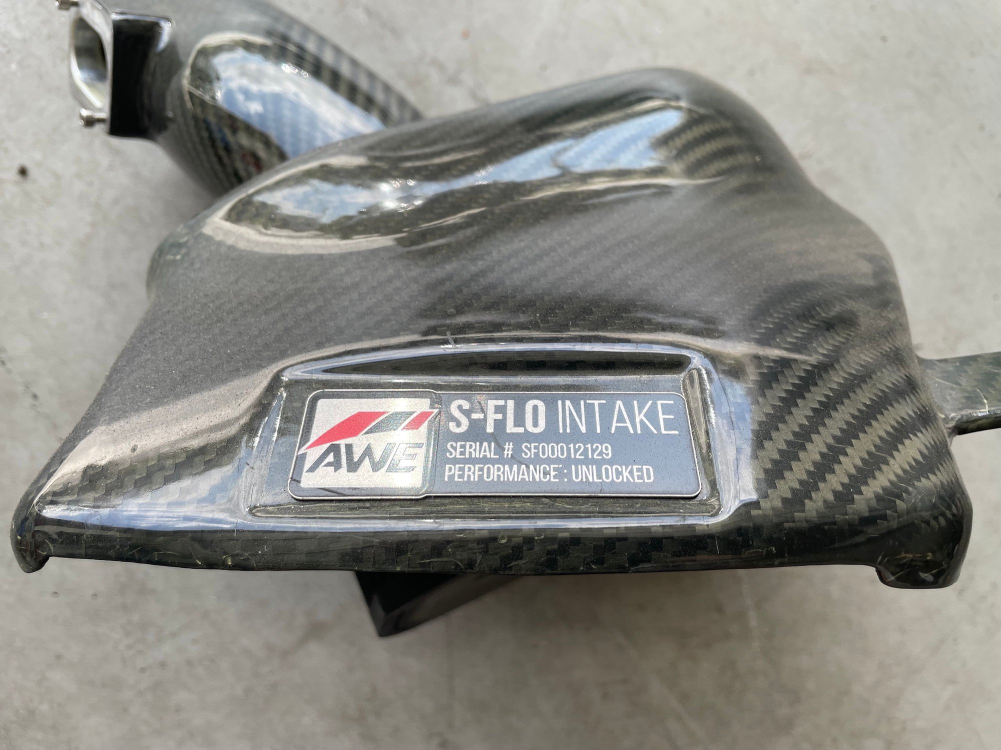 Engine - Intake/Fuel - AWE S-Flo Carbon Fiber Intake - Used - 2014 to 2019 Mini F56: Mini Hatch/Hardtop - Torrance, CA 90505, United States