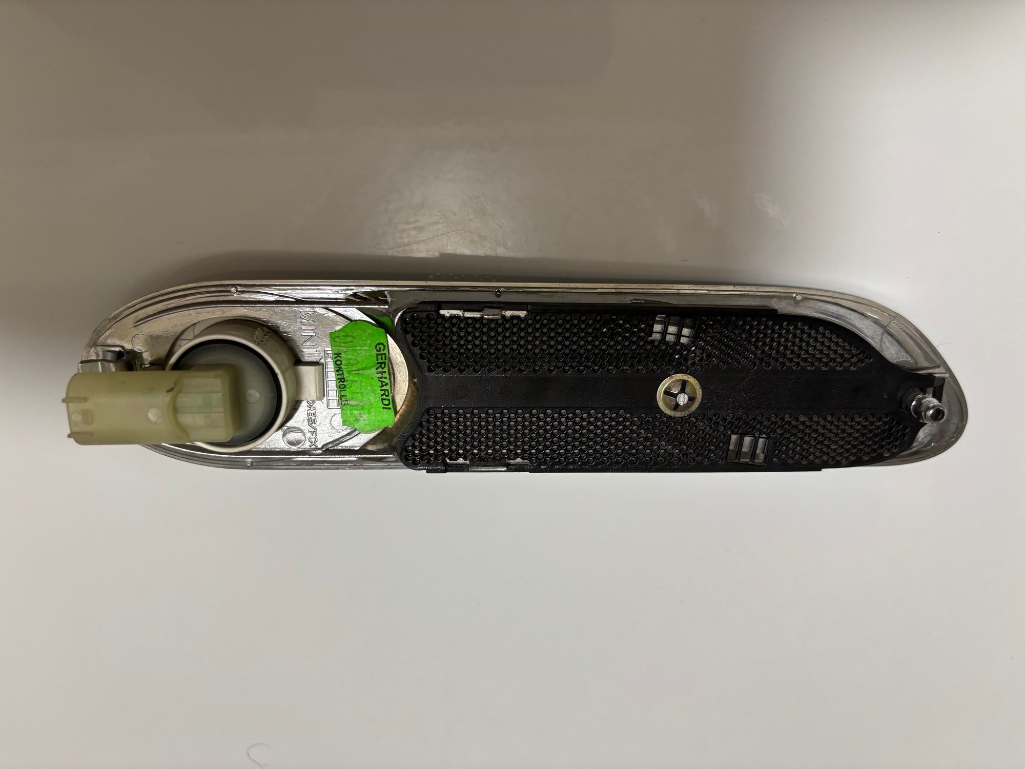 Lights - GENUINE MINI Finisher Chrome Side Market Vents with Mounted Turn Light - Used - 2002 to 2008 Mini Cooper - Cedar Park, TX 78641, United States