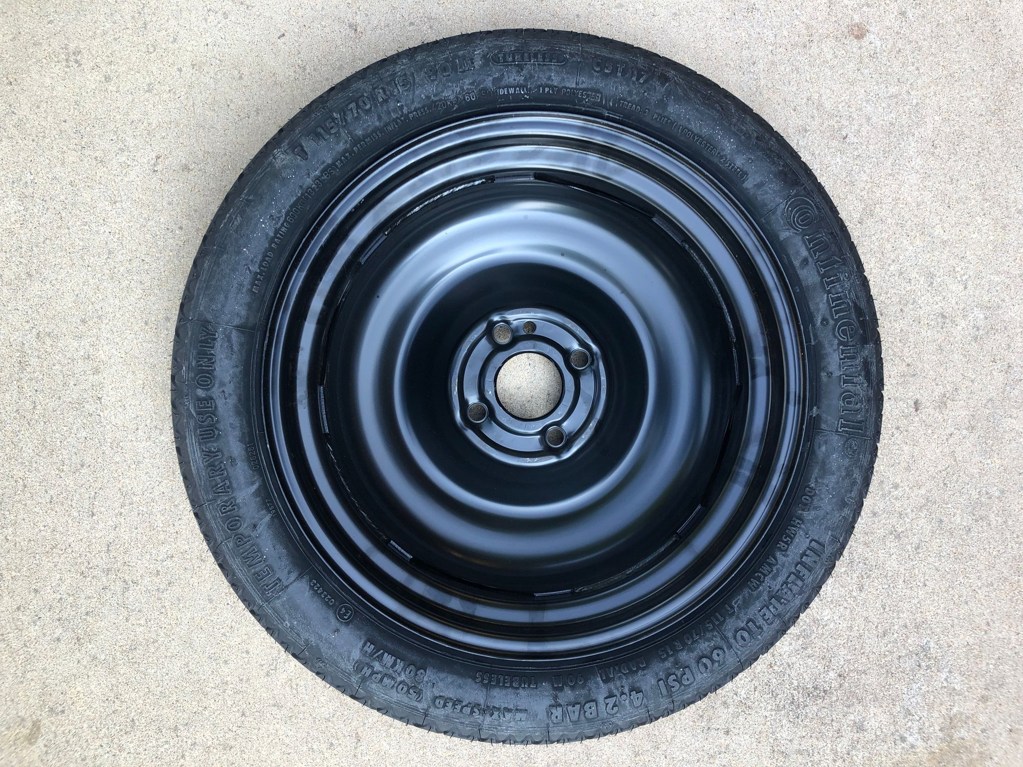 Wheels and Tires/Axles - MINI COOPER SPARE TIRE (4lug) with BAG - New - 2002 to 2015 Mini Cooper - Austin, TX 78738, United States