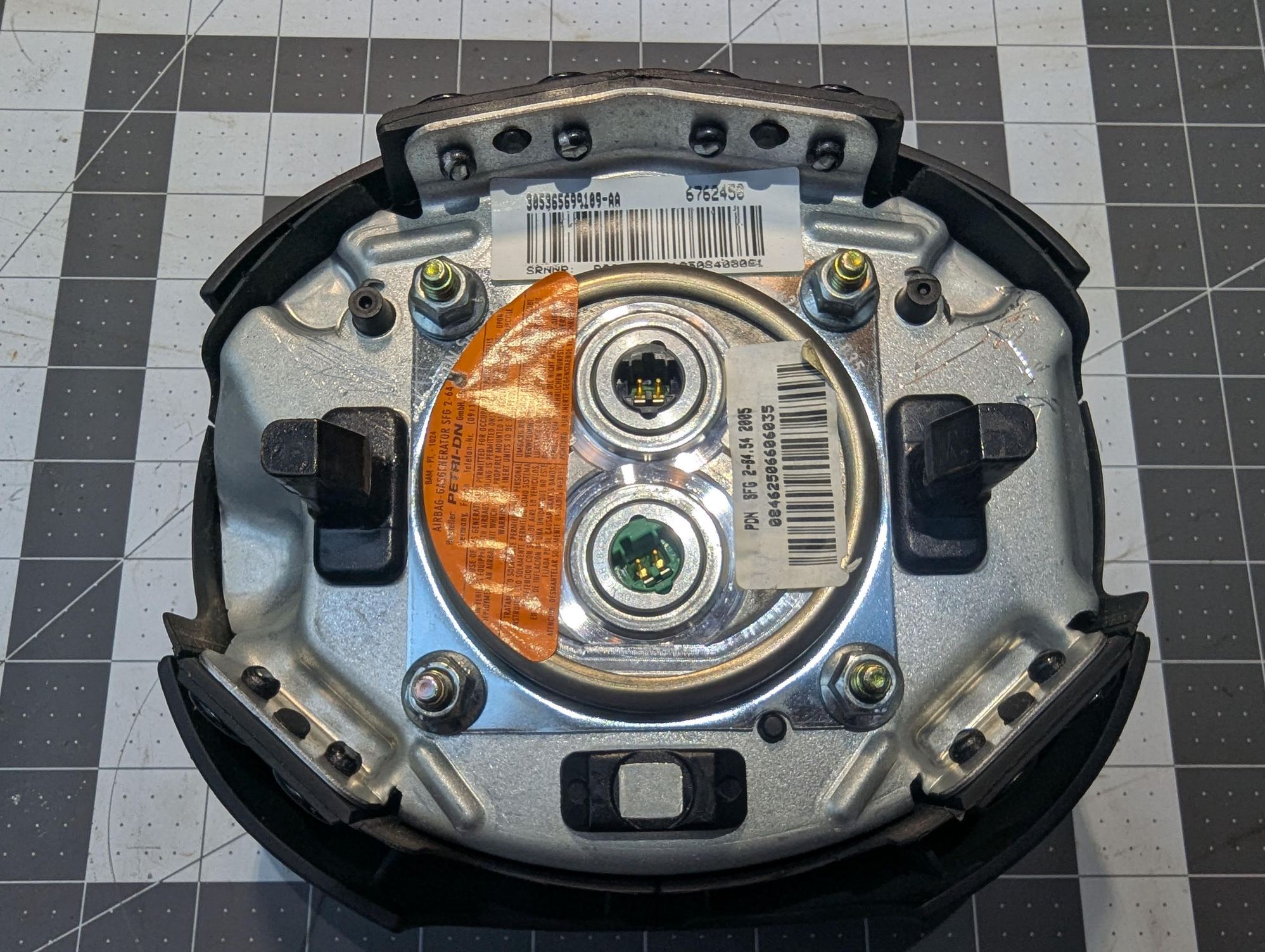 Interior/Upholstery - Mini Cooper Airbags - Used - 2004 to 2006 Mini R53: "Mk I" Mini Cooper S - 2004 to 2006 Mini Cooper - 2006 to 2008 Mini R52: "Mk I" Mini Convertible - Hartland, WI 53029, United States