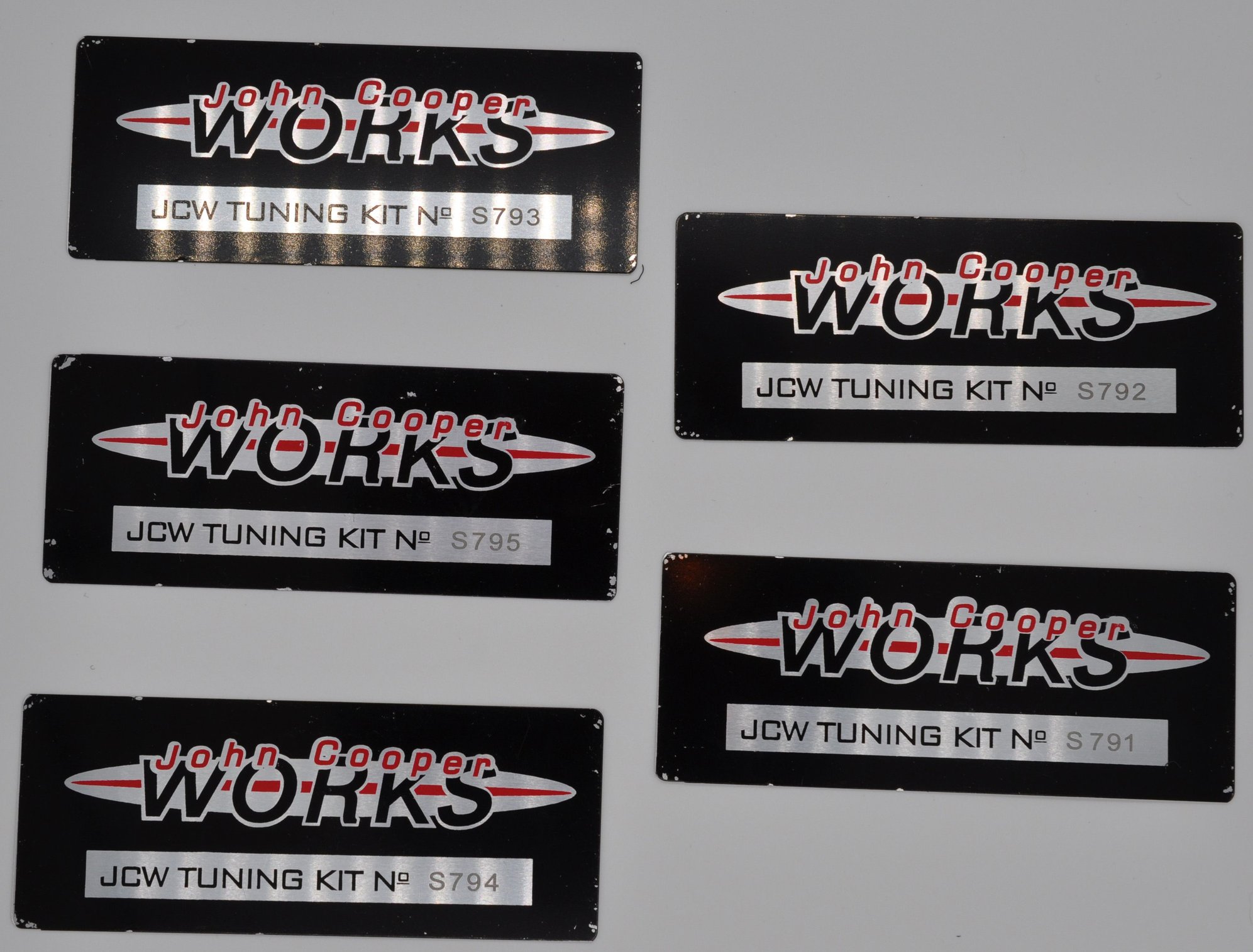 John Cooper Works JCW Tuning Kit Engine Badge North American Motoring