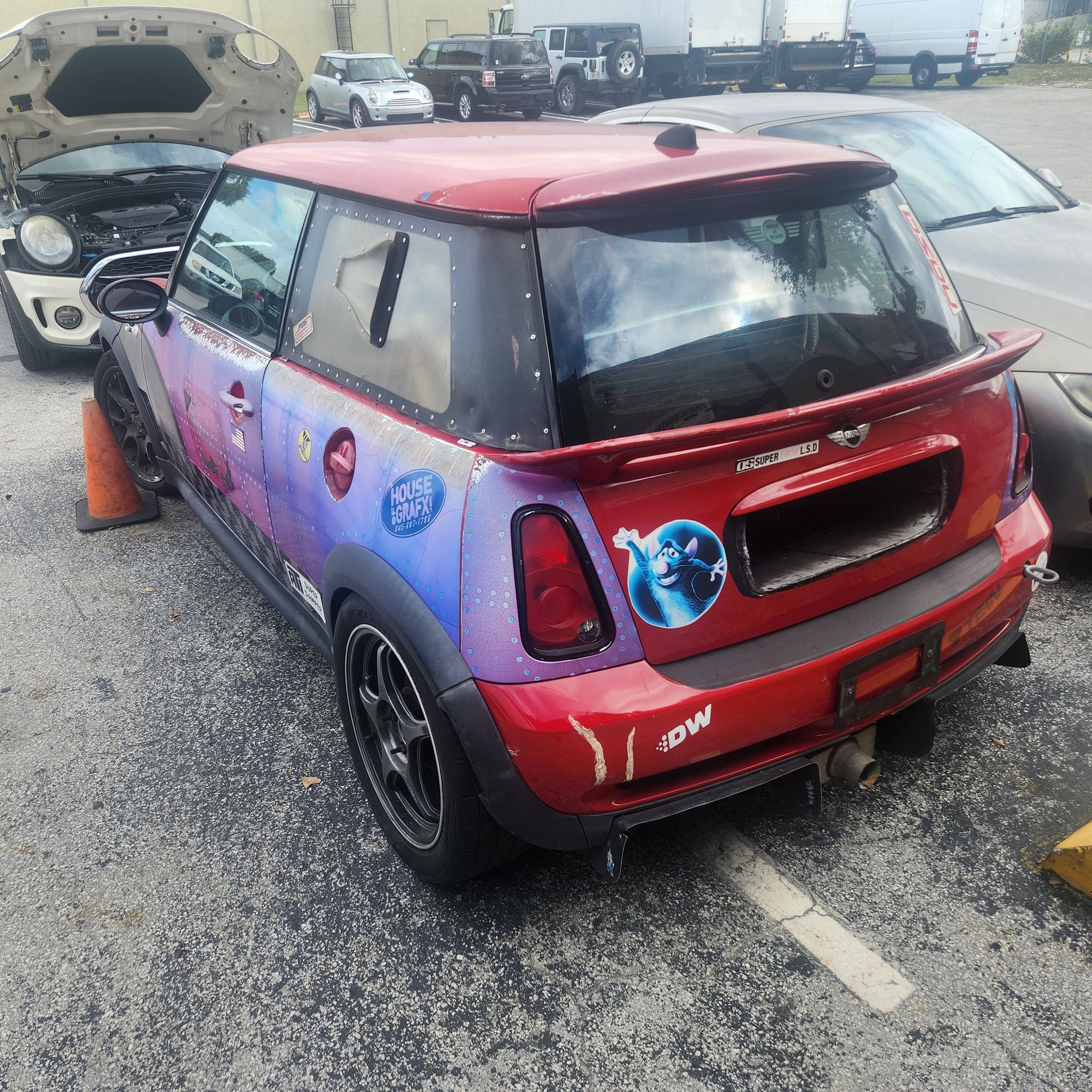 Engine - Intake/Fuel - 2006 hardtop rolling shell,  sprintex supercharger, RMW longtube header - Used - 2002 to 2006 Mini Cooper - Miami, FL 33012, United States