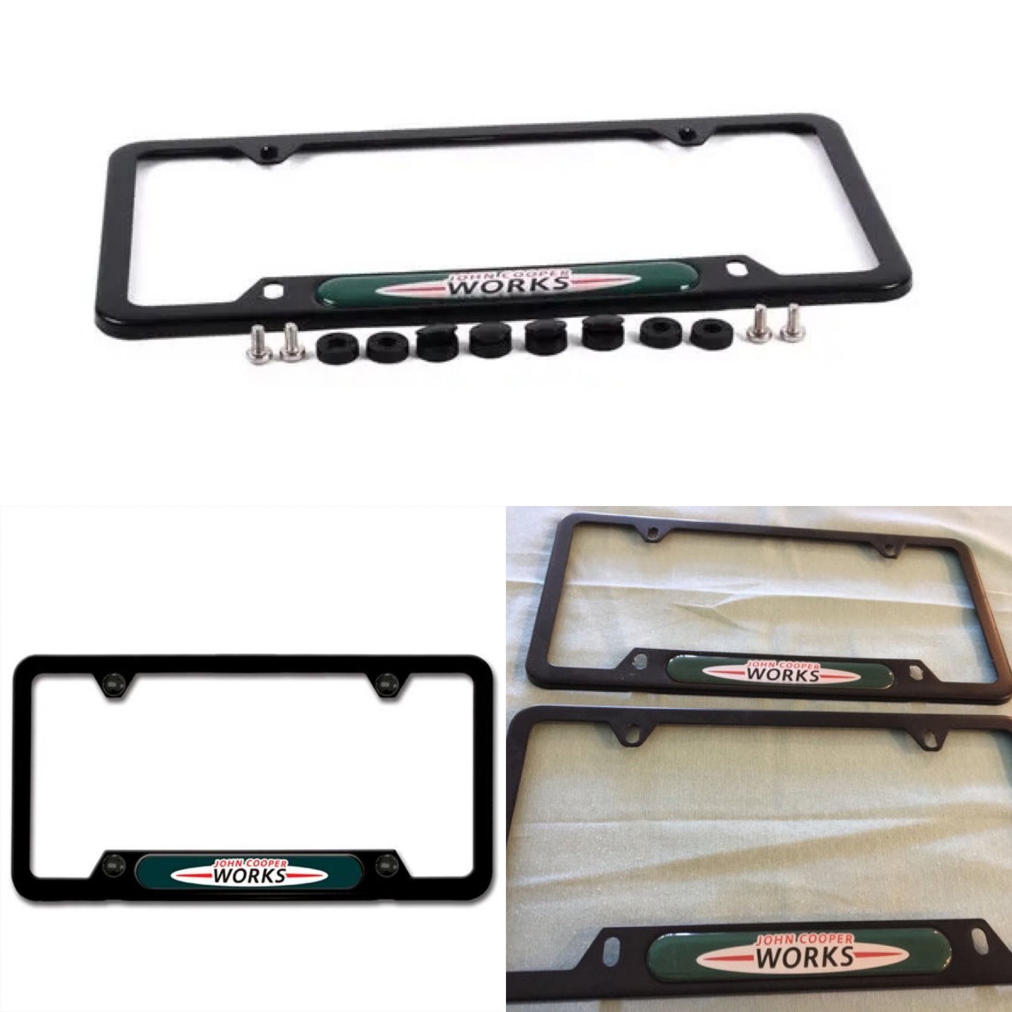Miscellaneous - Wtb/iso mini jcw logo license plate frame - black 82122148728 - New or Used - 2002 to 2023 Mini All Models - Brooklyn, NY 11237, United States