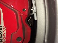 Wheel weight vs brake pad loop