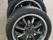 April 2019: new summer tires for the R56: 235/35-17 are on the Rotas