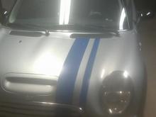 Exterior Image 
Added a blue offset rally stripe