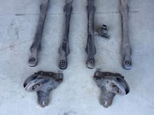 Trailing arms