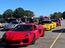 My instructor’s little red Corvette