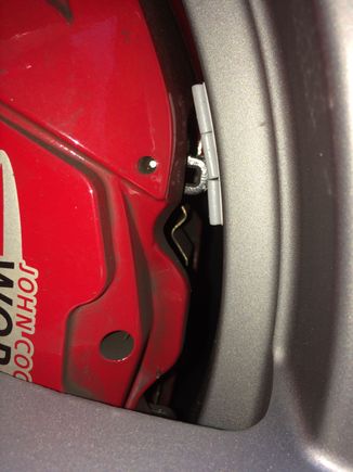 Wheel weight vs brake pad loop