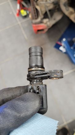 I pulled the crank position sensor..