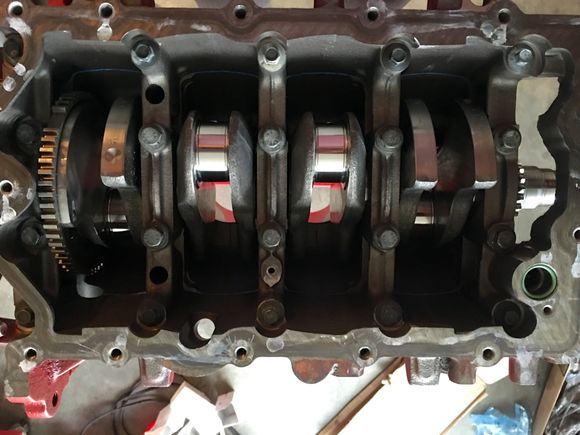 Crank installed.