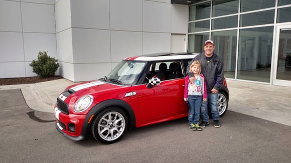 My newest family member.....Peppermint Patty or P2 (P squared).  2011 MINI S JCW   :)
