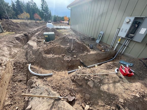 I managed to keep the 2" conduit bends at 360 degrees total