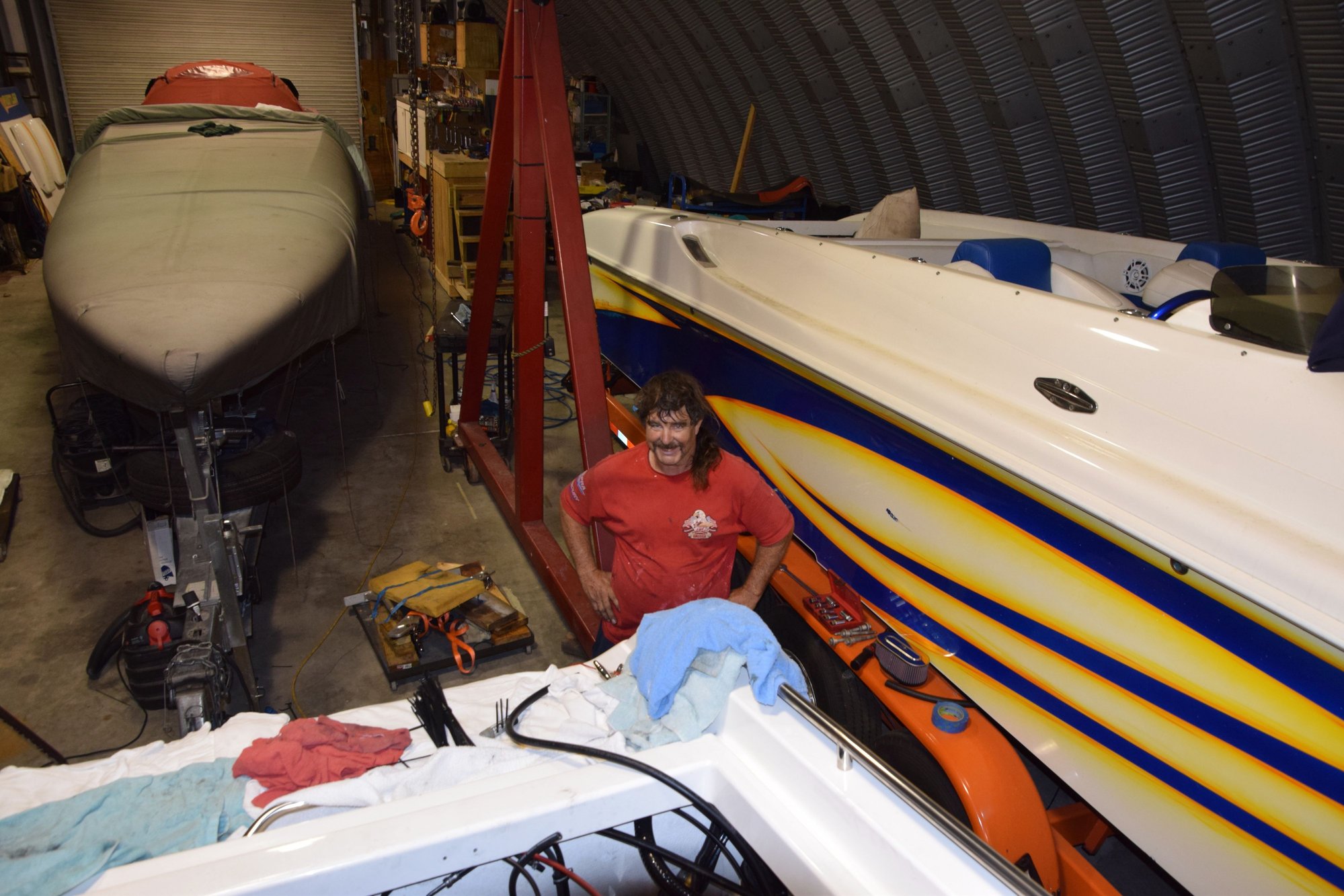 Bruce Baker of Express engines. At a loss for words we have lost