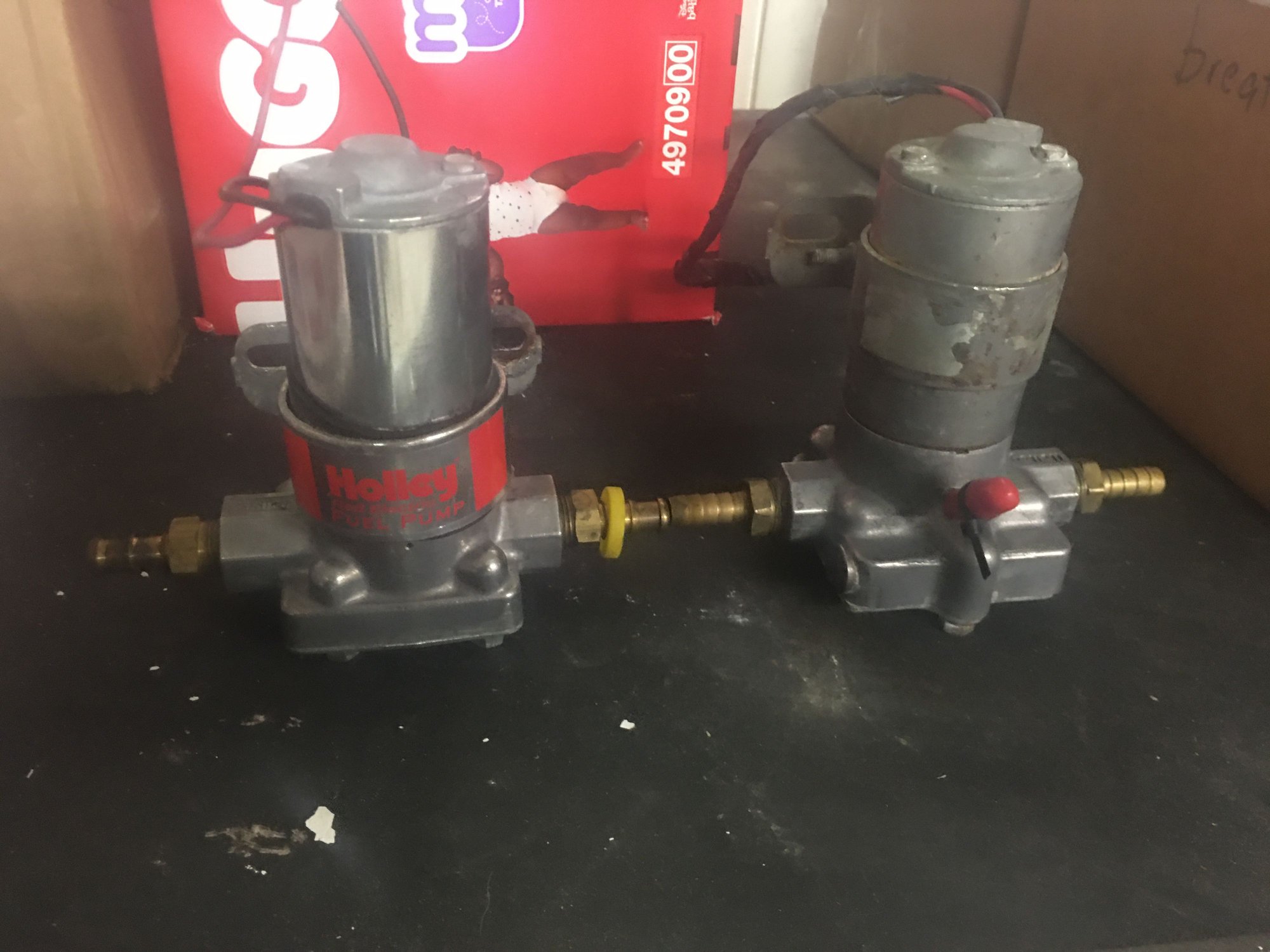 Holley red fuel pumps and regulators