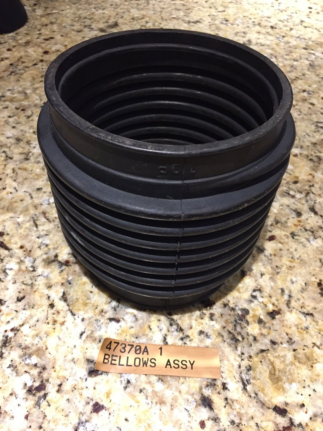 New 3/5 SSM bellows 47370A1