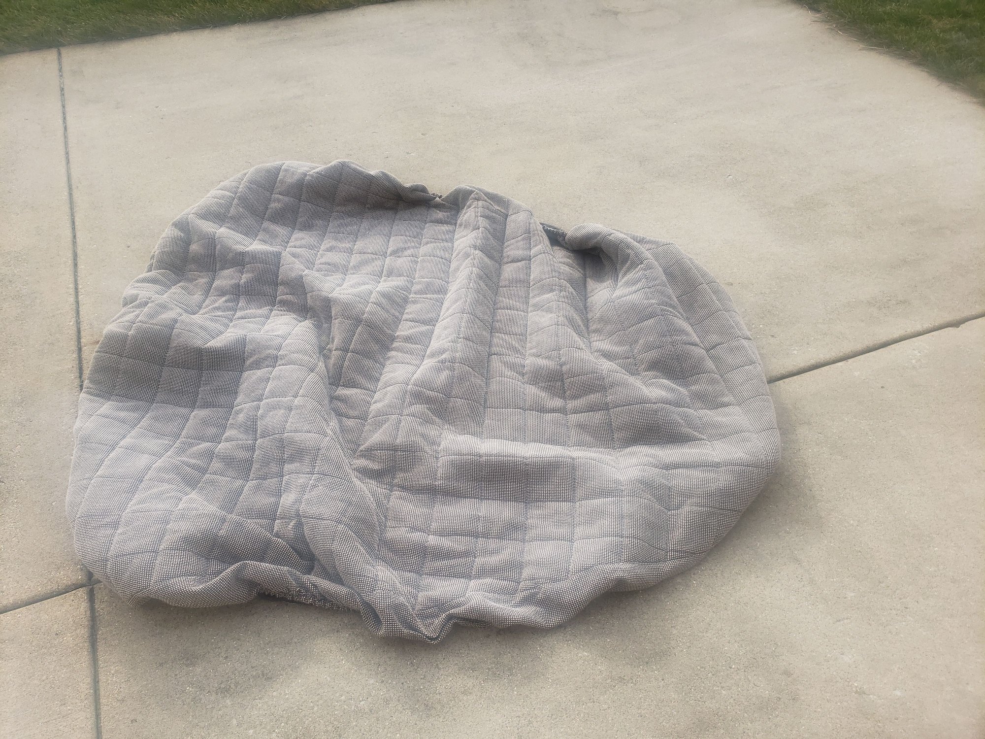 Baja 36/33 Outlaw Bimini top and V Berth mattress cover