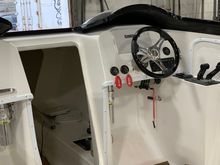 Bleeding out the steering system. 