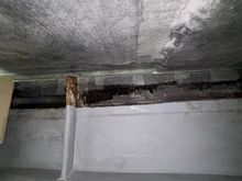 Laminating the hull to the deck with epoxy.