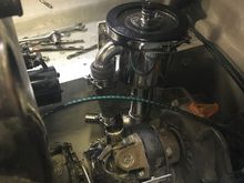 Sea strainer plumbed in