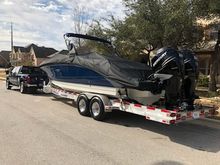 We have new responsibilities.  The grandkids are ready for tubing and water skiing.  We stepped over to a bow rider,