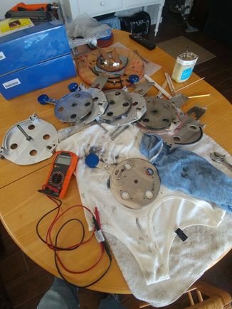 Rebuilt the shifter assmy. Ended up changing color to black