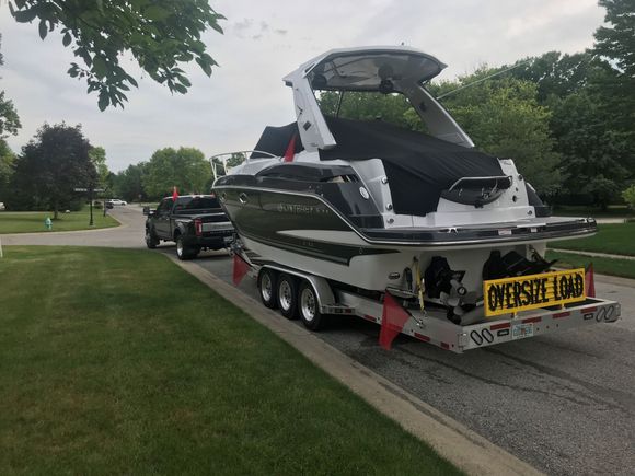 2018 Monterey 335 Sport Yacht on Myco Trailer